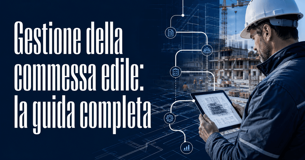 Gestione della commessa edile: la guida completa
